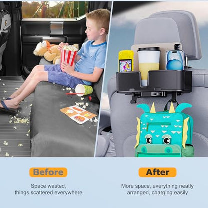 Car Headrest Cup Holder for Back Seat Organizer for Type