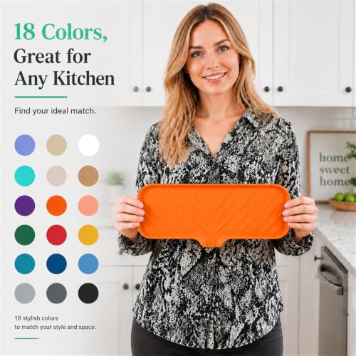Silicone Soap Dish with Drain Spout