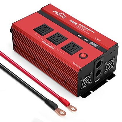 2000w 12v Car Power Inverters for Vehicles Truck with USB Charging Port