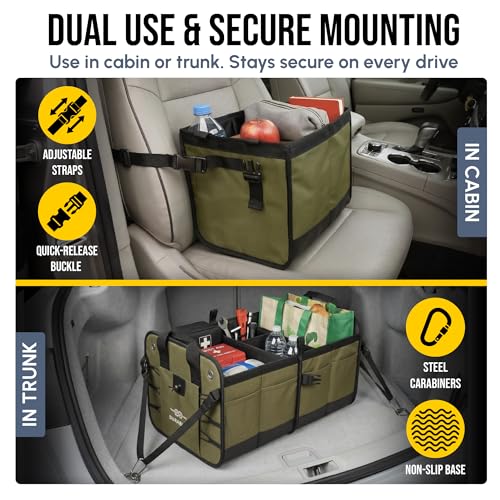 Extra Large Car Trunk Organizer