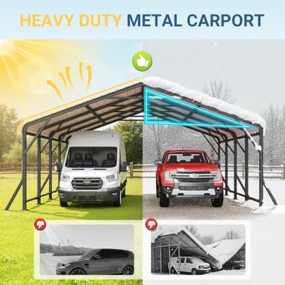 20'x20' Metal Carport
