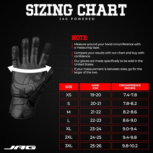 Leather Motorcycle Motorbike Knuckle Protection Powersports Gloves