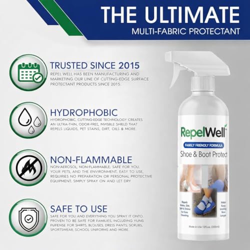 Non Toxic Shoe & Boot Protector Spray (12 Fl Oz)