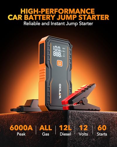 Jump Starter 6000A for All Gas