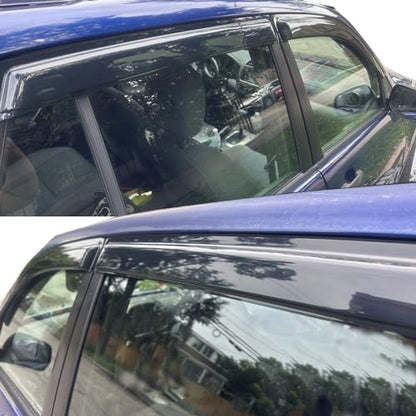 Tape On Rain Guards Compatible with Toyota RAV4 01 (4 Count)