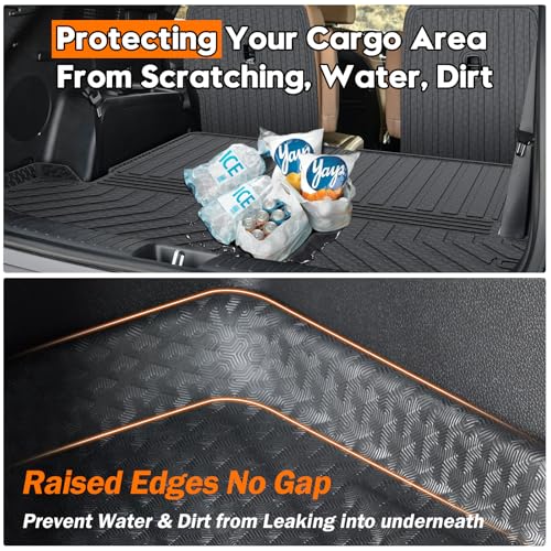Trunk Cargo Mat for Kia Sorento 2021 (3 Count)