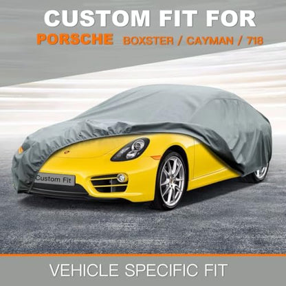 Waterproof Heavy Duty Car Cover Custom Fit Porsche 718