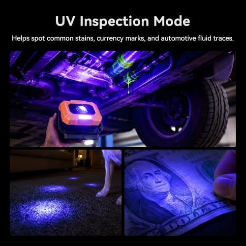 2 Pack Magnetic Work Lights (2 Count)