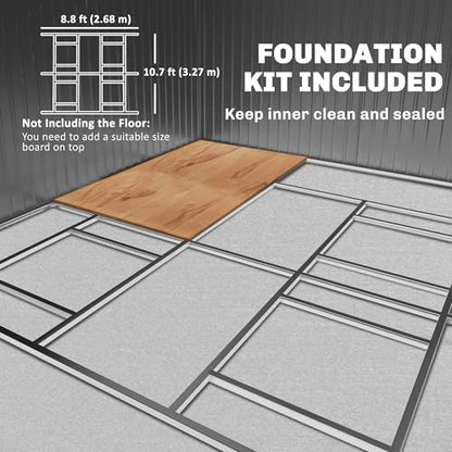 11' x 13' Outdoor Storage Shed