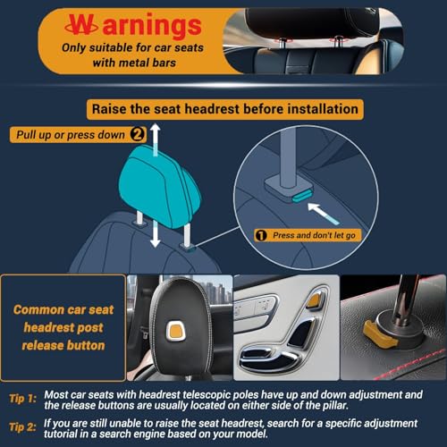 Car Back Seat Tray Table