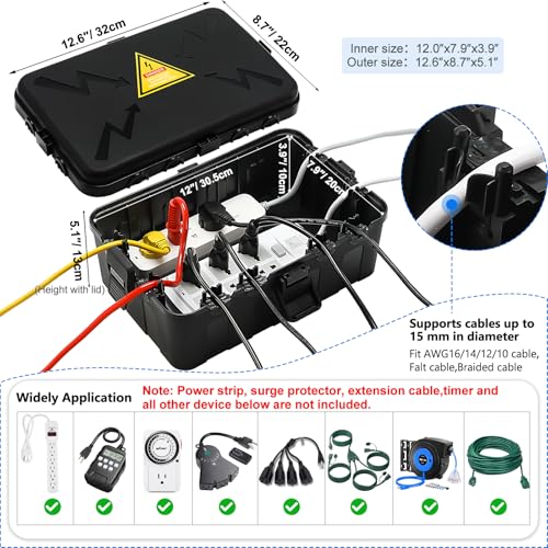 Large Outdoor Electrical Box Waterproof
