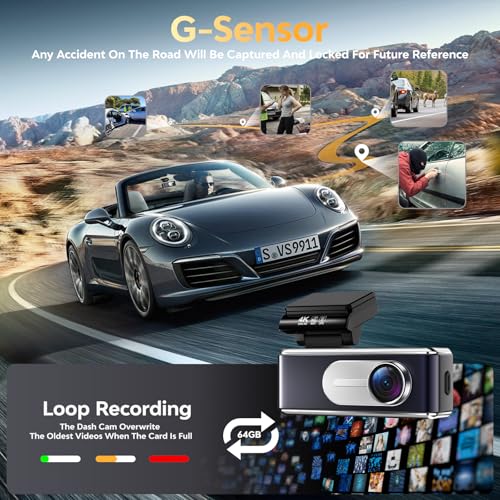 Dash Cam Front and Rear