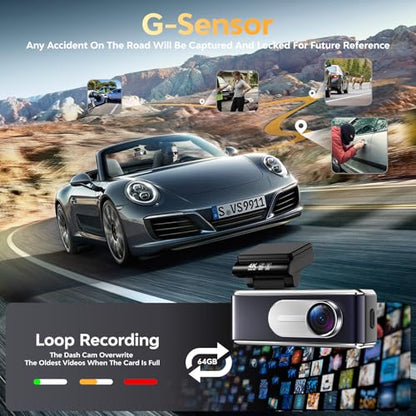 Dash Cam Front and Rear
