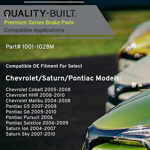 Front Semi Metallic Brake Pads