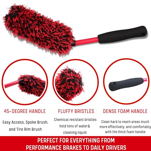 Angled Wheel Brush Kit 3 Pack
