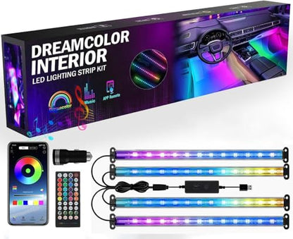 Car LED Lights (4 Count)