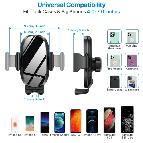 Upgraded Version] Cup Phone Holder for Car