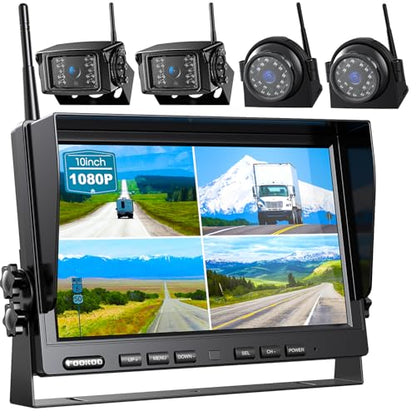 HD 10" Wireless Backup Camera System