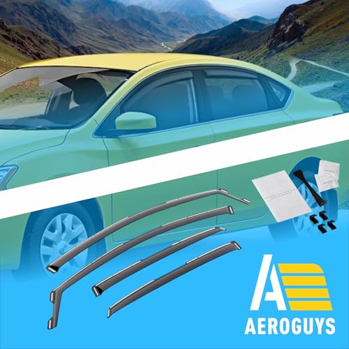 Extra Durable Window Deflectors in (4 Count)