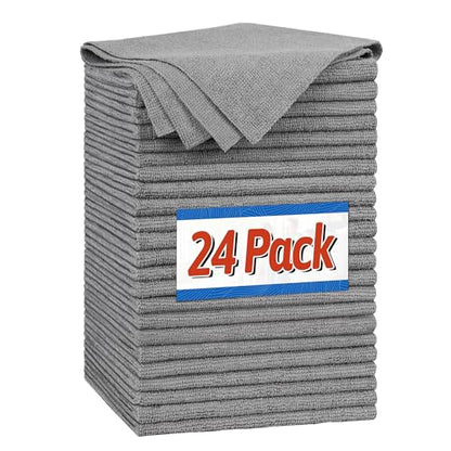Microfiber Cleaning Cloth (24 Count)
