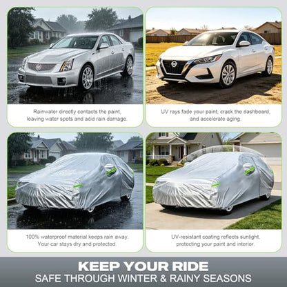 Waterproof Car Cover Custom Fit Nissan Sentra 2000