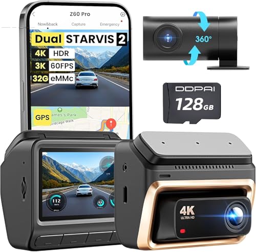 Z60 Pro 4K+1080P Dash Cam