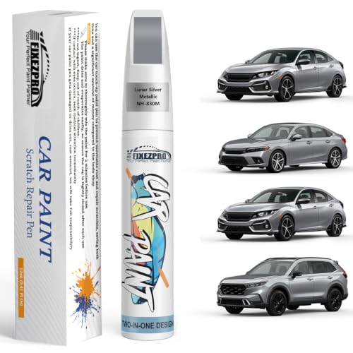 NH 830M Lunar Silver Metallic Car Touch Up Paint for Honda
