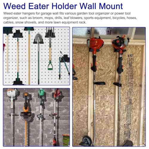 Garage Organization Weed Eater Wall Mount (2 Count)
