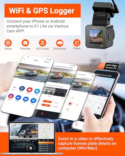 E1 Lite 1080P Mini Dash Cam