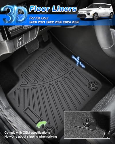 Floor Mats for Kia Soul 2020