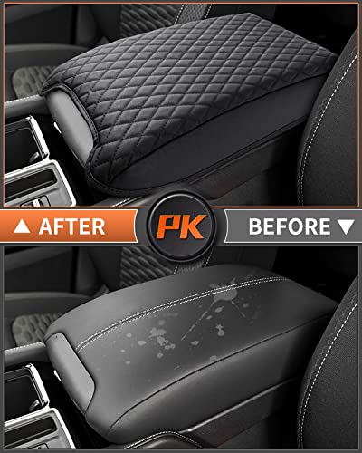 Custom Fit for Center Console Cover Nissan Pathfinder 2025 2024 2023 2022 2026 Armrest Cushion Pad Cover PU Leather Pathfinder Accessories Anti