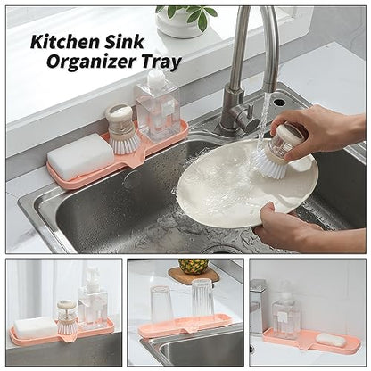 Silicone Soap Dish with Drain Spout