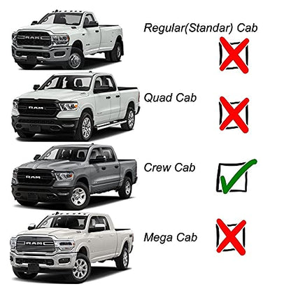 Chrome Window Visors for 2019 (4 Count)