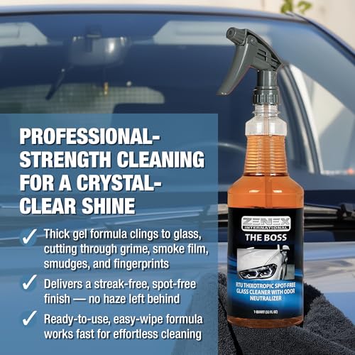 The Boss Glass Cleaner (64 Fl Oz)