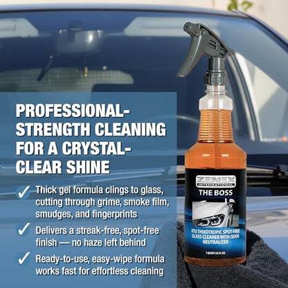 The Boss Glass Cleaner (64 Fl Oz)