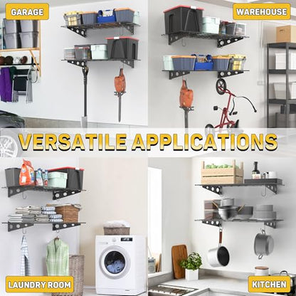 Garage Wall Shelves (2 Count)