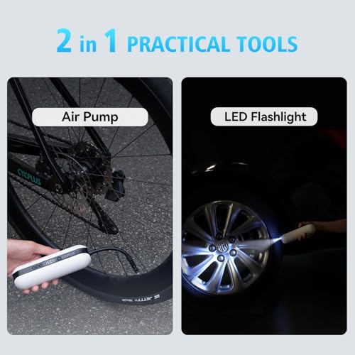 Portable Electric Tire Inflator Bike Pump