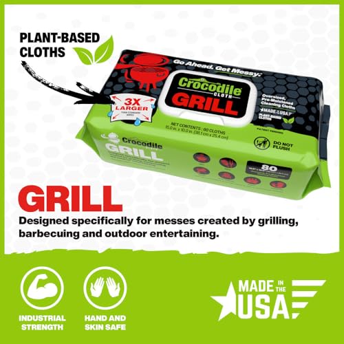 Grill Food Safe Cleaning Wipes (640 Count)