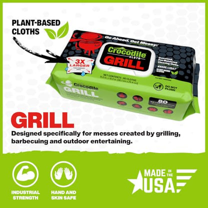 Grill Food Safe Cleaning Wipes (640 Count)
