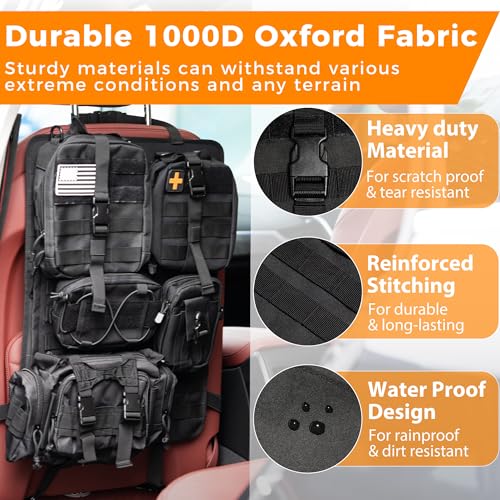 Tactical Seat Back Organizer
