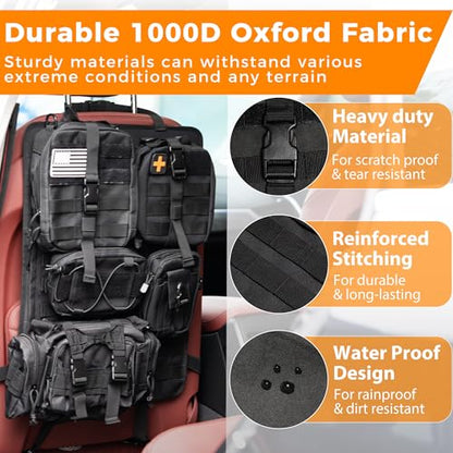 Tactical Seat Back Organizer