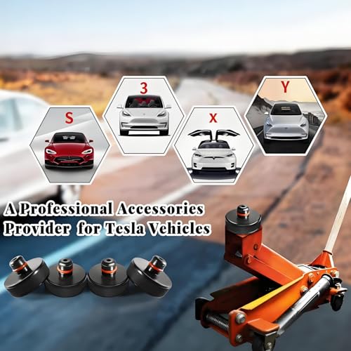 Lifting Jack Pad Accessories for Tesla Model S (4 Count)