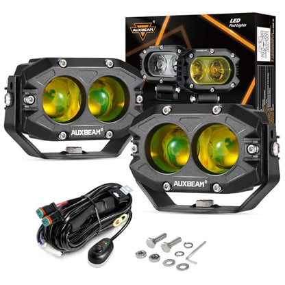 4 Inch Amber Fog Lights (2 Count)