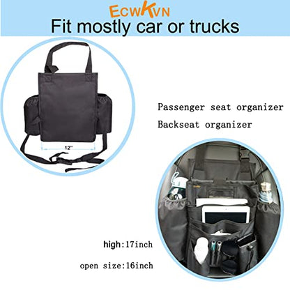 Car Front & Back Seat Organizer with Dedicated Tablet