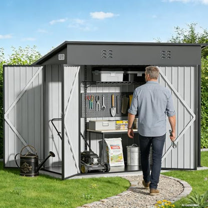 Shed Outdoor Storage Shed Metal
