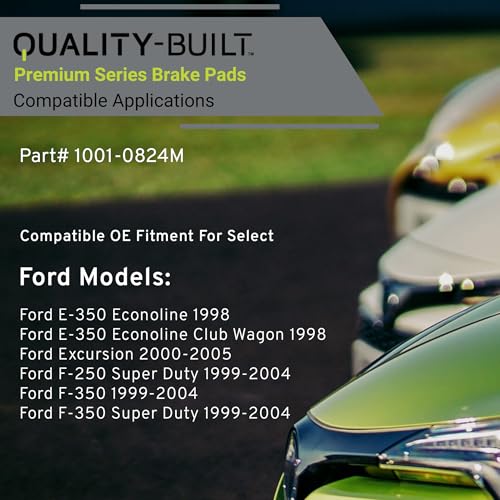 Front Semi Metallic Brake Pads