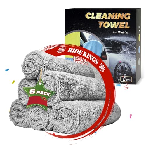 Car Wash Drying Towels (6 Count)
