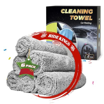 Car Wash Drying Towels (6 Count)