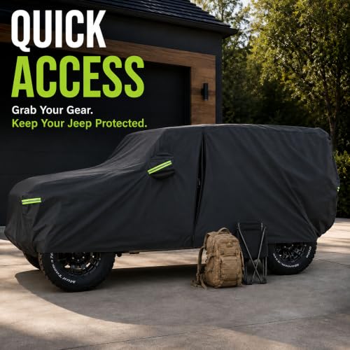 Waterproof Cover for Jeep Wrangler 4