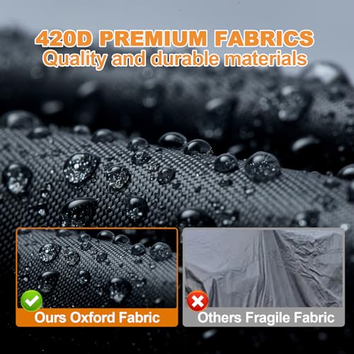 ATV Cover 420D Waterproof Heavy Duty 4 Wheeler Cover for Honda XL
